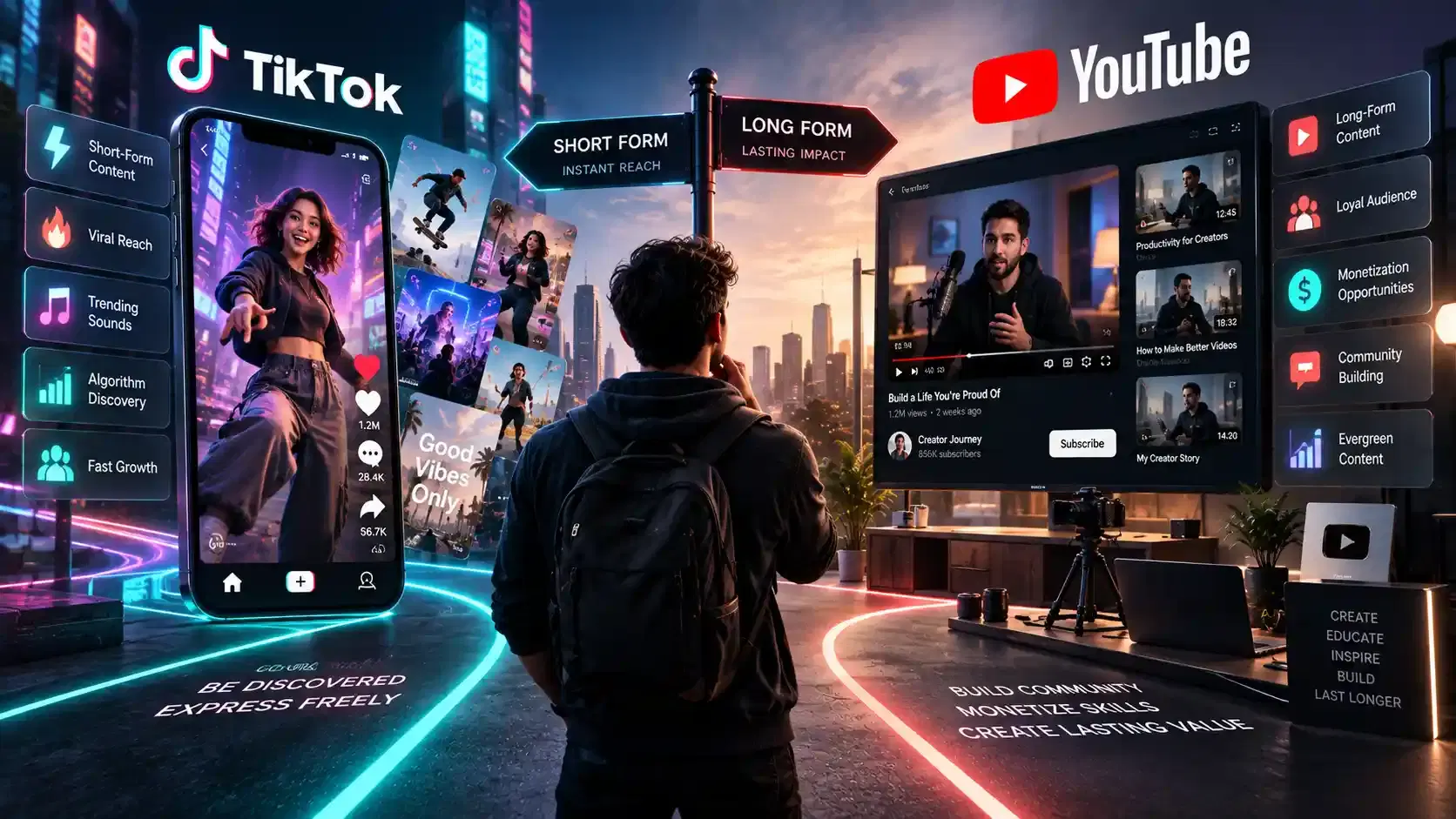 TikTok vs YouTube