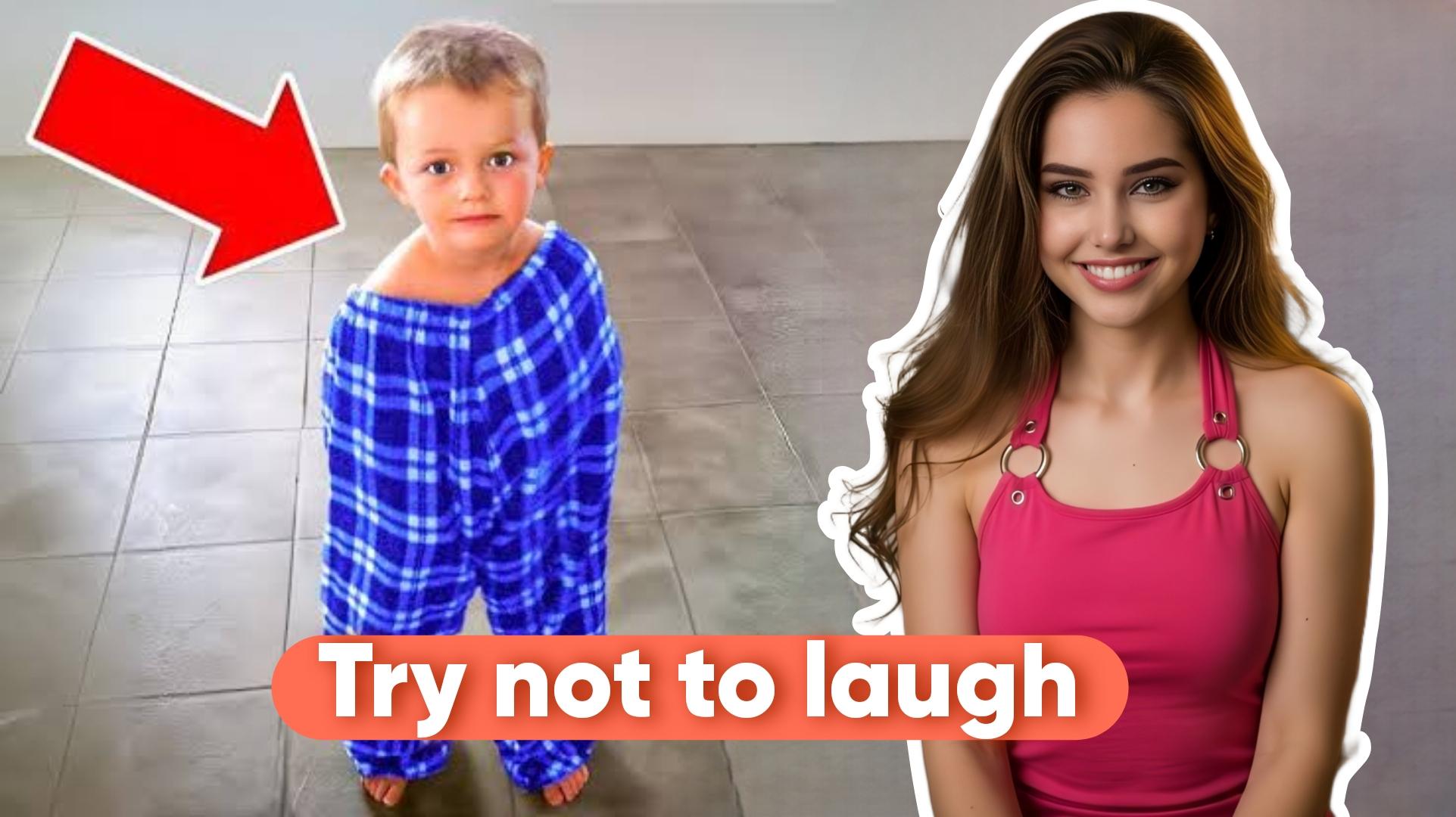 Try not to laugh reaction