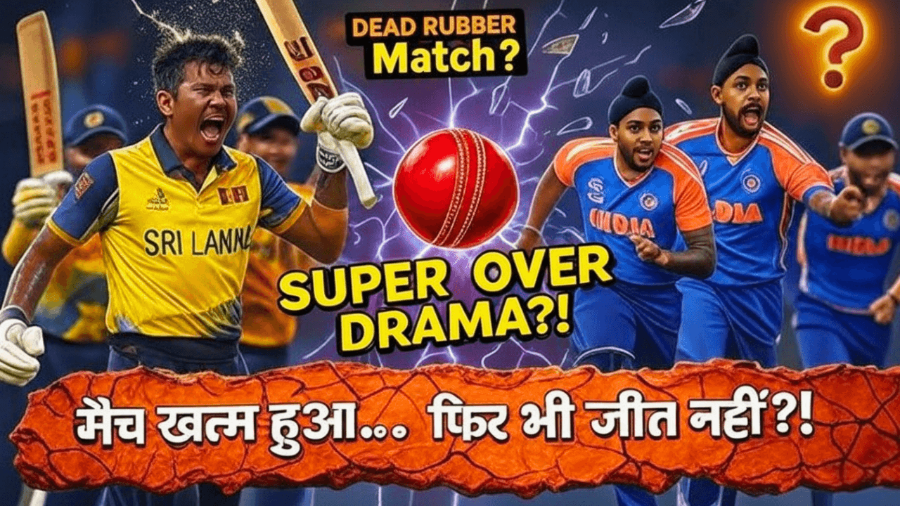 WON FROM 202/9?? 😱 | Asia Cup’s MOST UNREAL Dead Rubber! | Super Over Drama, Nissanka Century, Rule Twist – AI-generated video on AITube