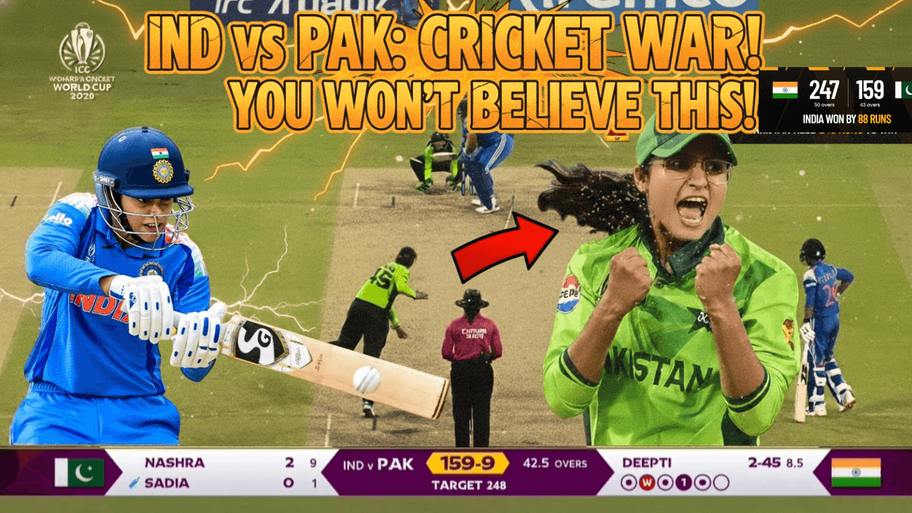 History on the Line! 🇮🇳🇵🇰 | IND vs PAK Women’s WC 2025 – Richa Ghosh’s Explosive Finish | LIVE Match Recap – AI-generated video on AITube