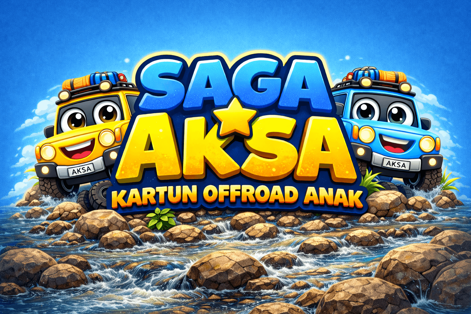 Saga Aksa - Kartun Off Road