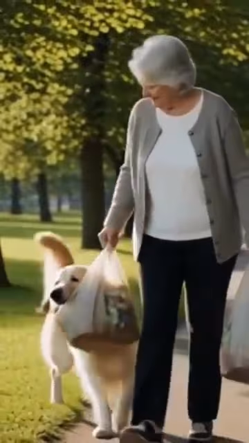 A Helping Dog – AI-generated video on AITube