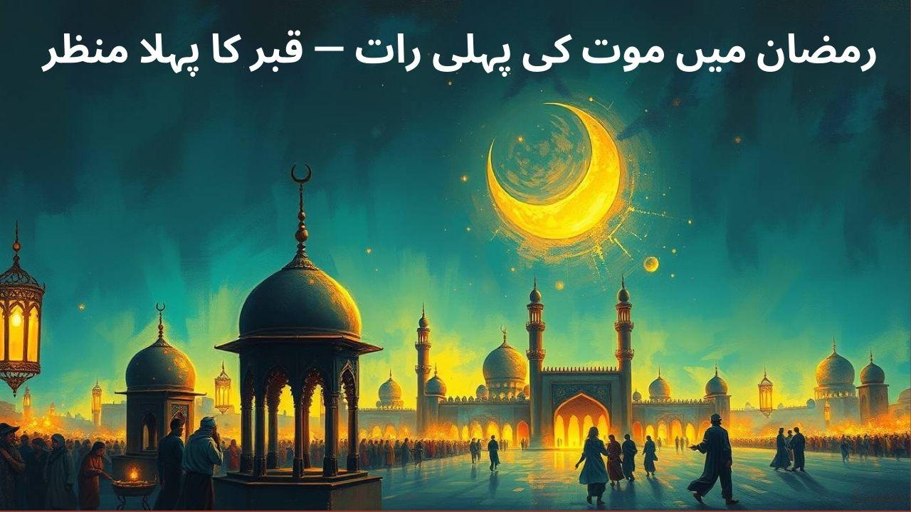 The First Night in the Grave ⚰️🌙 | After Death in Ramazan 🕊️✨ – AI-generated video on AITube