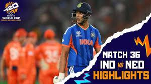 India Vs Netherlands | T20 World Cup 2026 | Highlights