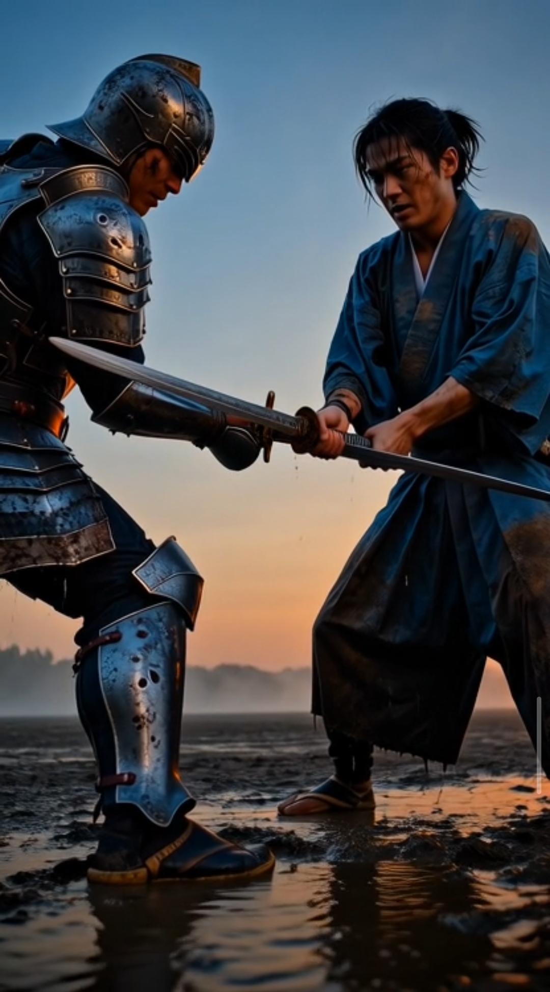 Clash of A Knight and A Ronin