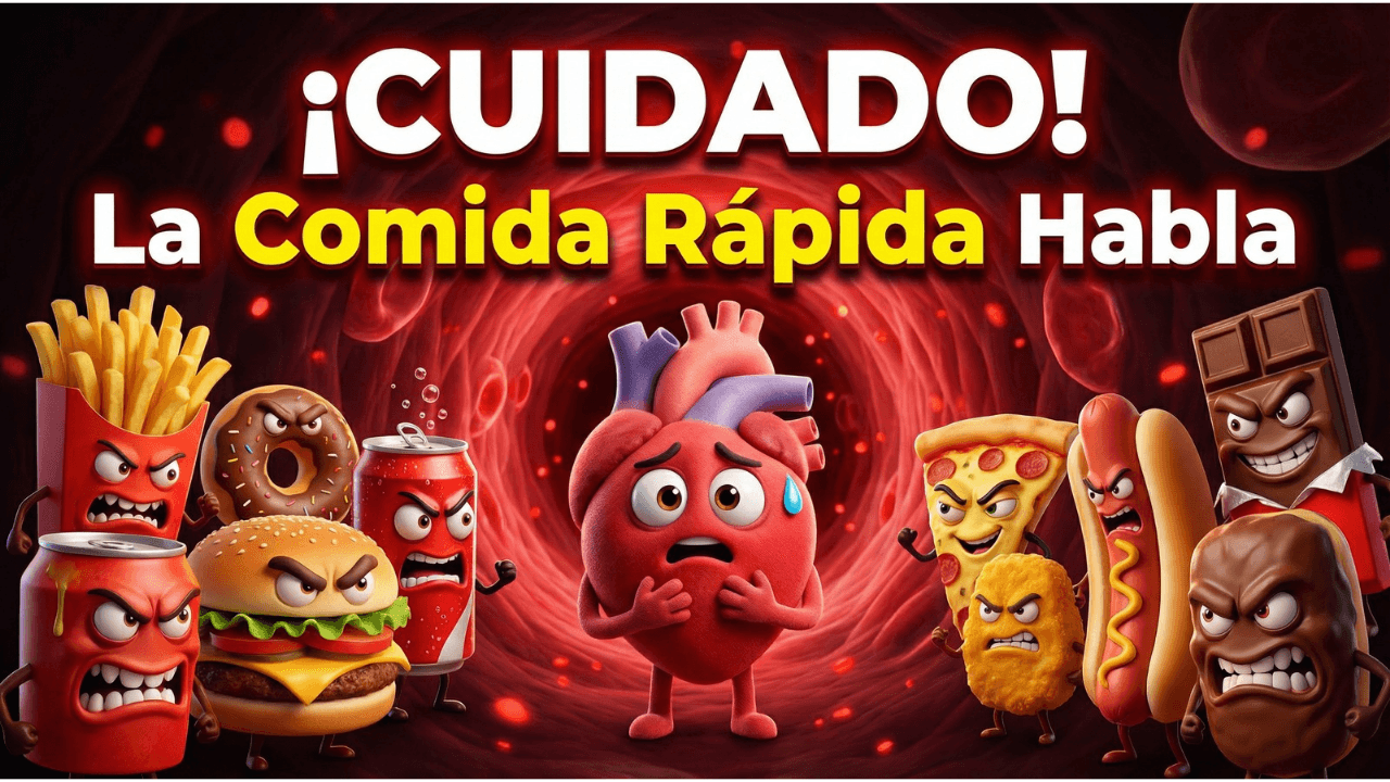 Lo Que La Comida Rápida Está Haciendo Dentro de Tu Cuerpo (Debes Ver Esto) #VibeBuilt