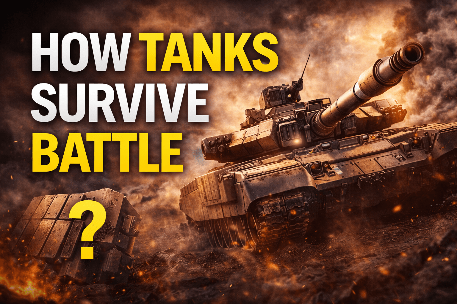 How Modern Tanks Survive the Battlefield | Armor, APS & Tactics Explained