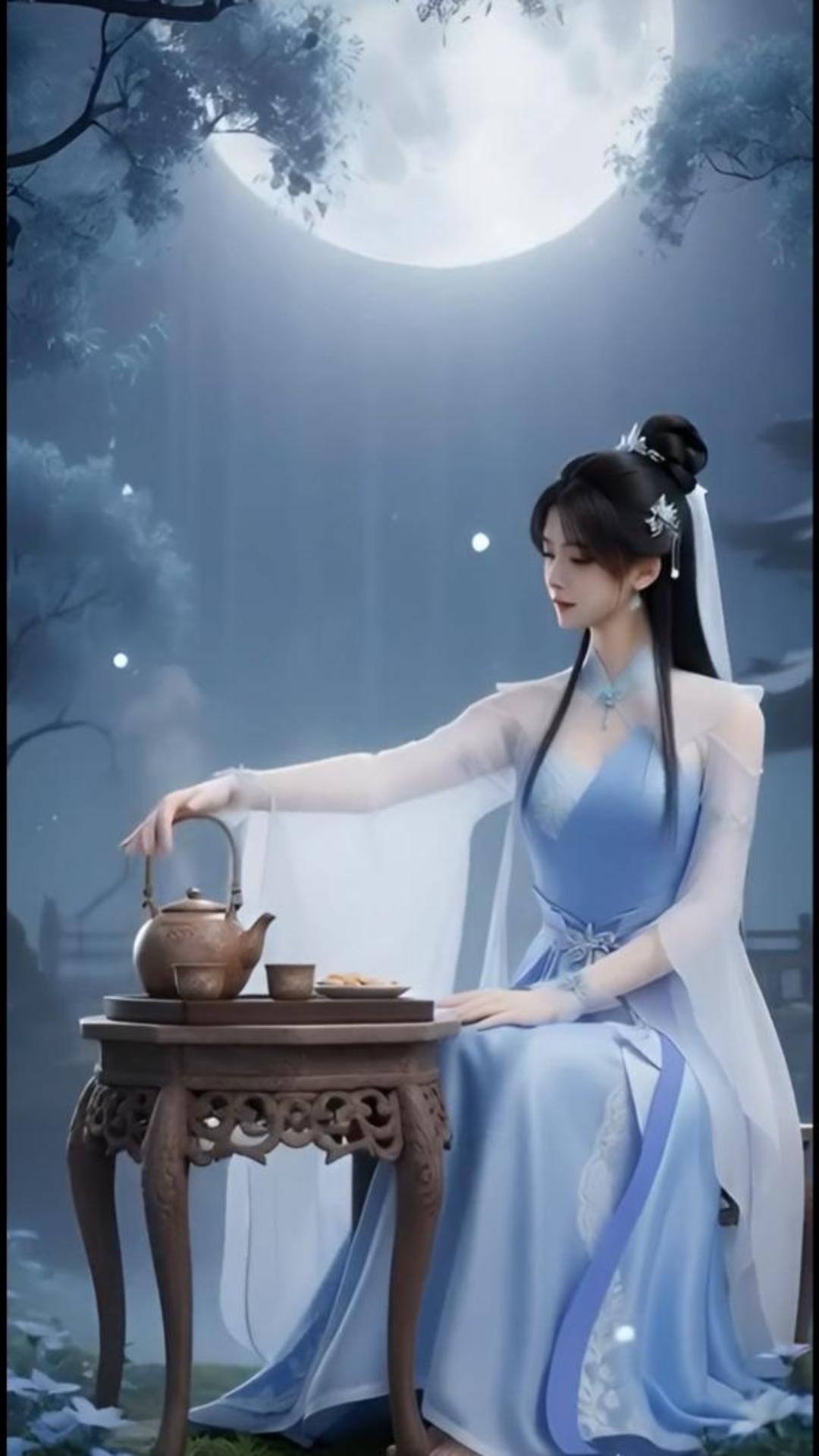 “She Finished Sword Training… Who Will Brew Her Tea?” 《她练剑结束了，谁来为她煮茶？》