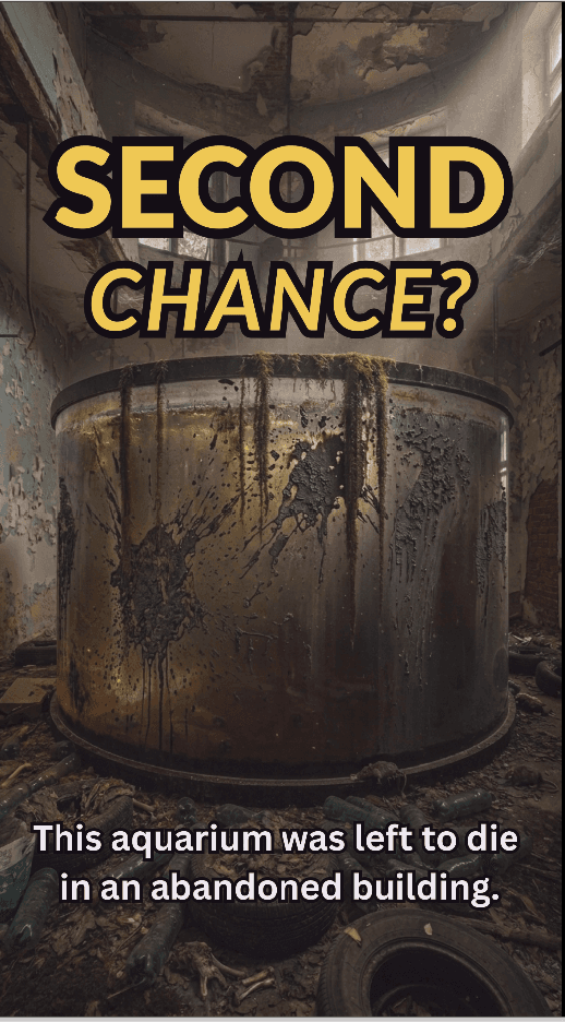 Abandoned Filthy Fish Tank Transformation
