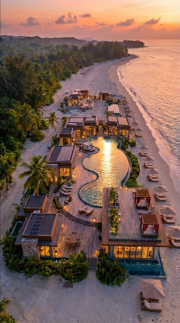 Luxurious Beachfront Resort