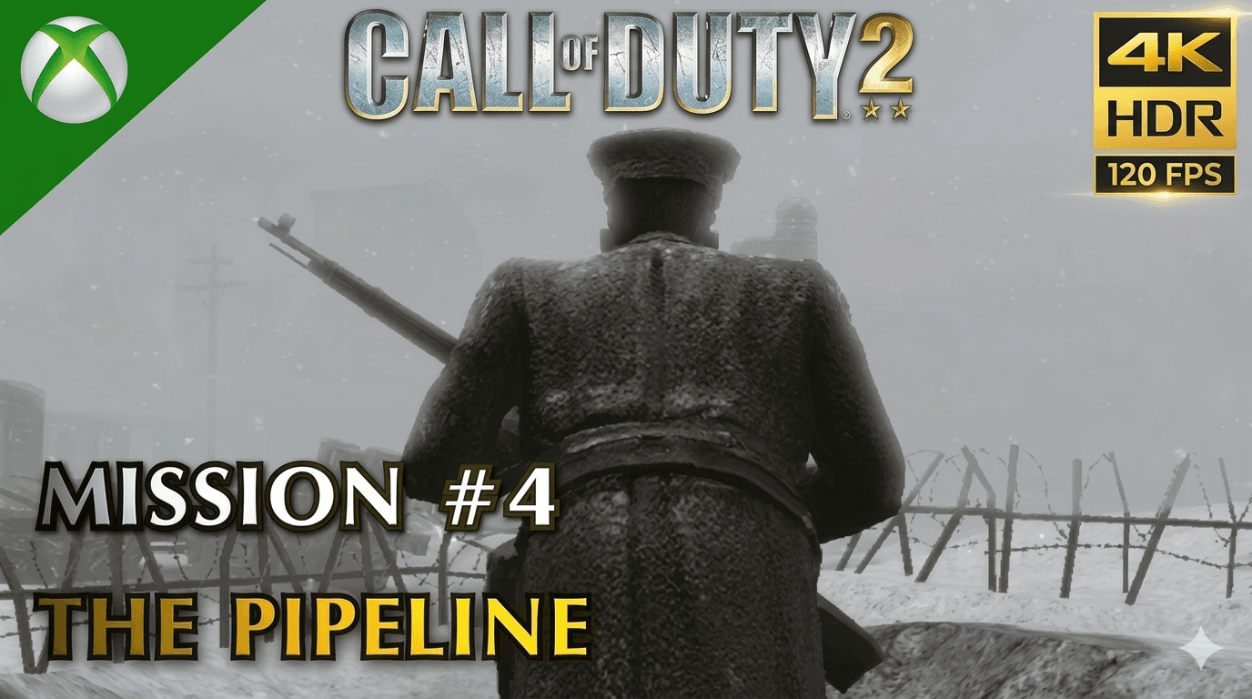 Call of Duty 2 Mission 4 The Pipeline