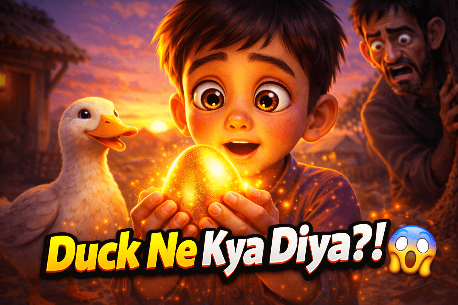 The magical duck – AI-generated video on AITube