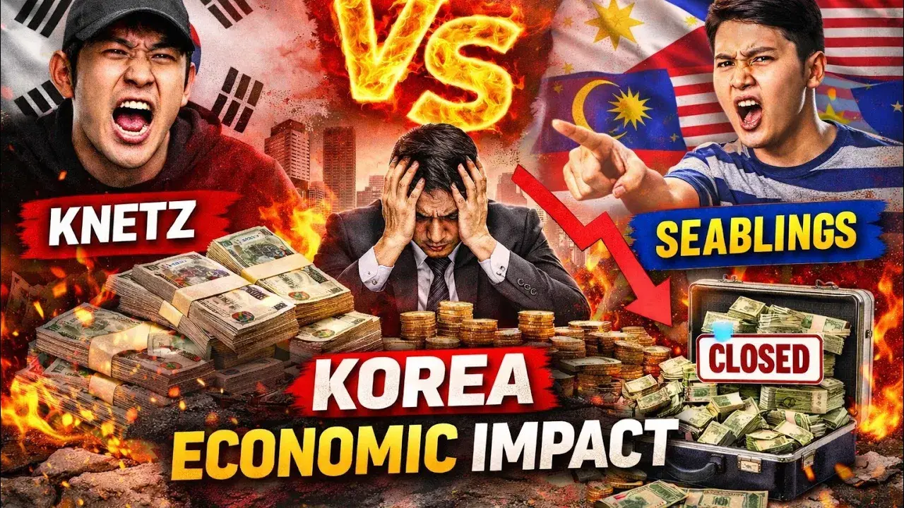 Knetz vs SEAblings Escalates — Korea’s Economy Begins to Feel the Impact