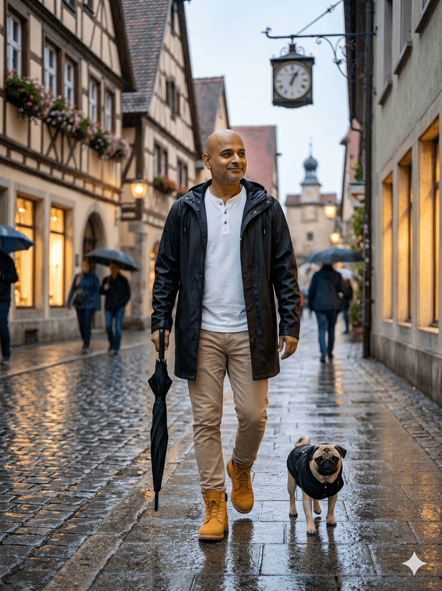A WALK WITH MY PUG – AI-generated video on AITube