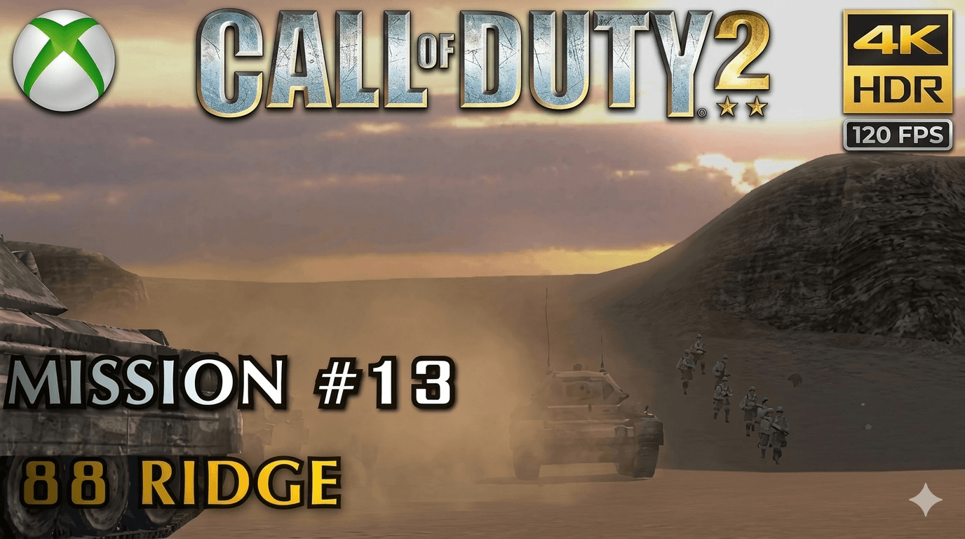 Call of Duty 2 Mission 13 88 Ridge