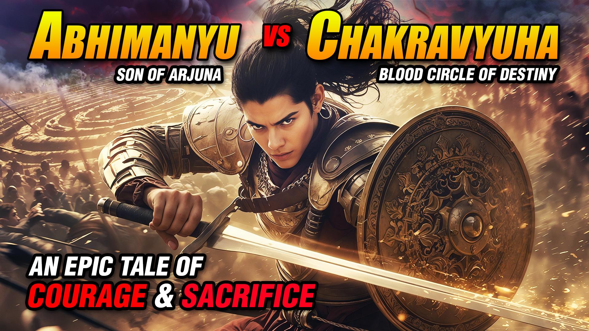 Abhimanyu vs Chakravyuha - Legend of The Mahabharata Epic