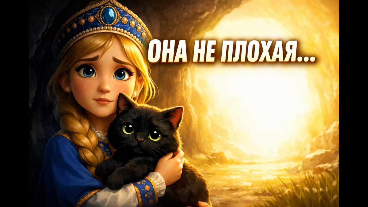 ОНА НЕ ПЛОХАЯ… История Чёрной Кошки #ЧернаяКошка #ТрогательнаяИстория #Анимация #ИсторияДоСлез – AI-generated video on AITube