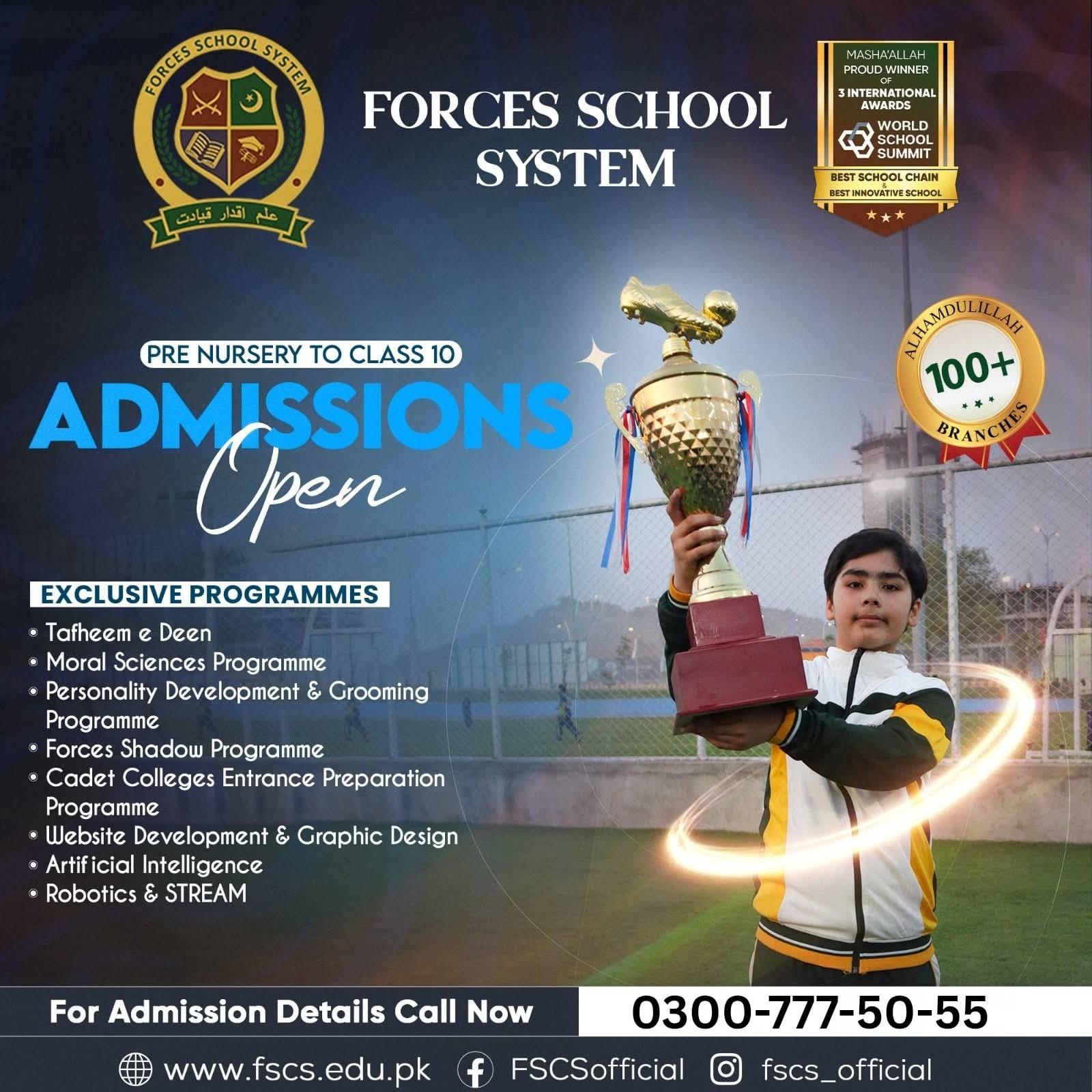 📢 Admissions Open at Forces School System Haroonabad! 🎓 – AI-generated video on AITube