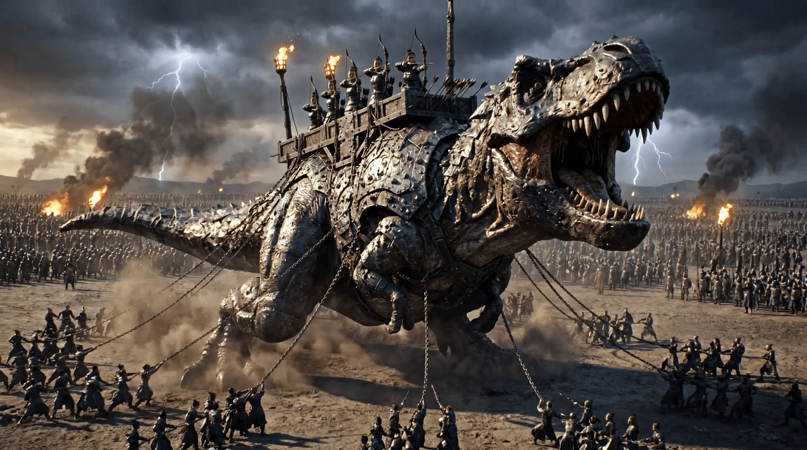 From Underneath the Apocalypse | T-Rex | MAO Fantasia – AI-generated video on AITube