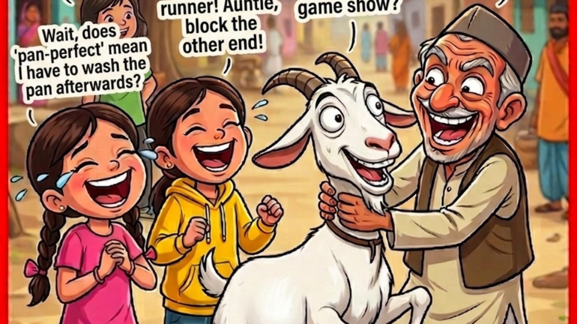 City Girls vs. The Diva Goat! 🐐✨ #FunnyShorts