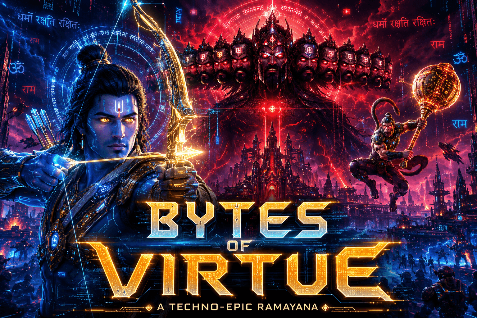 BYTES OF VIRTUE: A TECHNO-EPIC RAMAYANA ⚔️