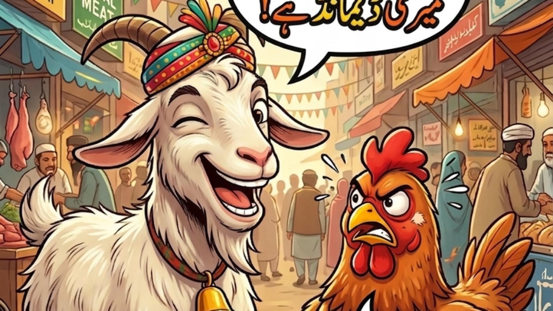 Goat vs. Chicken: Who is the Real 'VIP'? 🐐🐔 | Bakra Eid Special