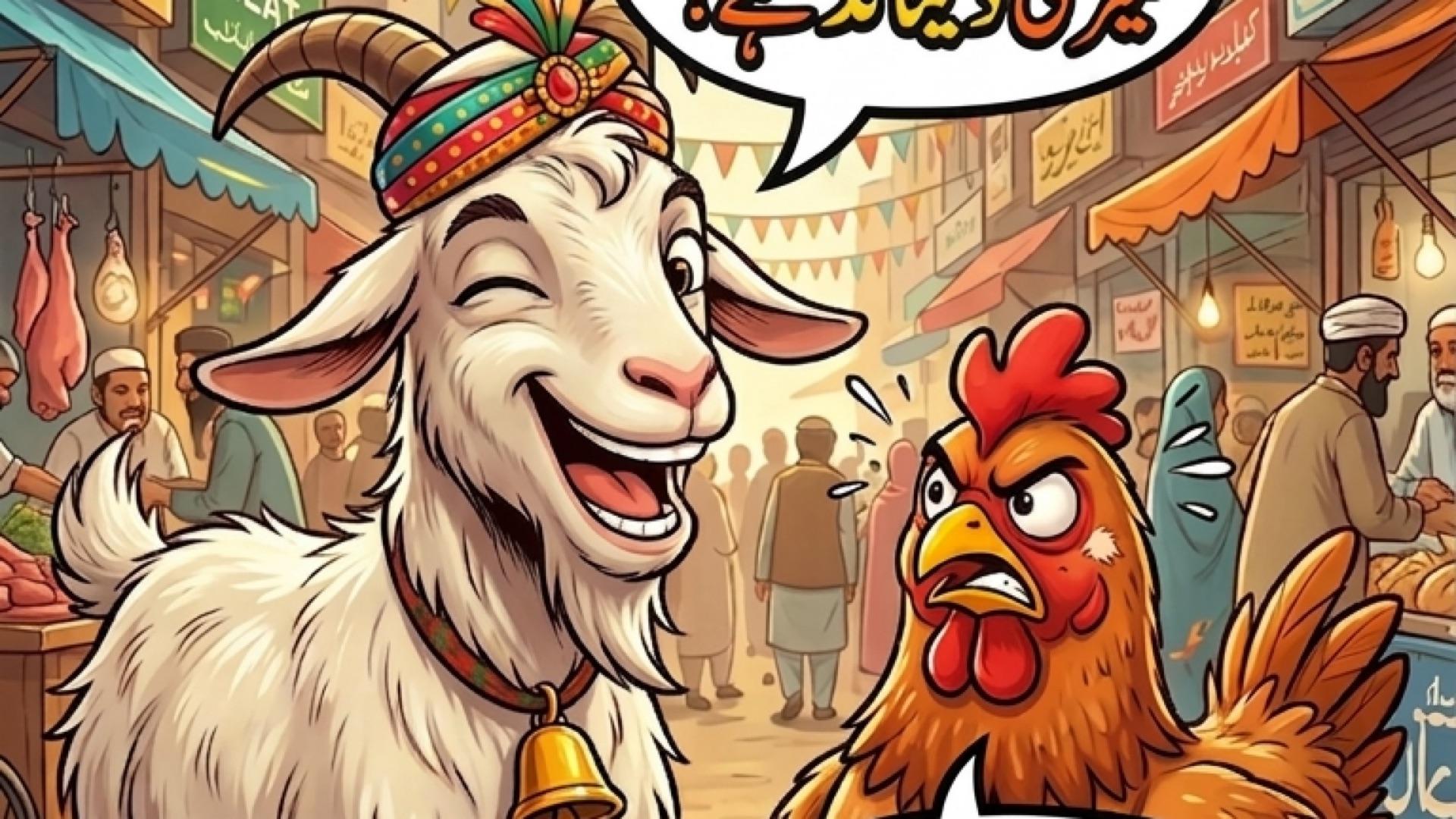 Goat vs. Chicken: Who is the Real 'VIP'? 🐐🐔 | Bakra Eid Special