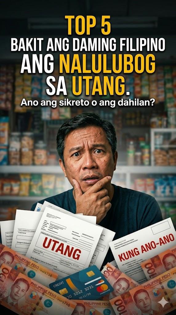 Top 5 Bakit ang daming Filipino ang nalulubog sa utang. – AI-generated video on AITube