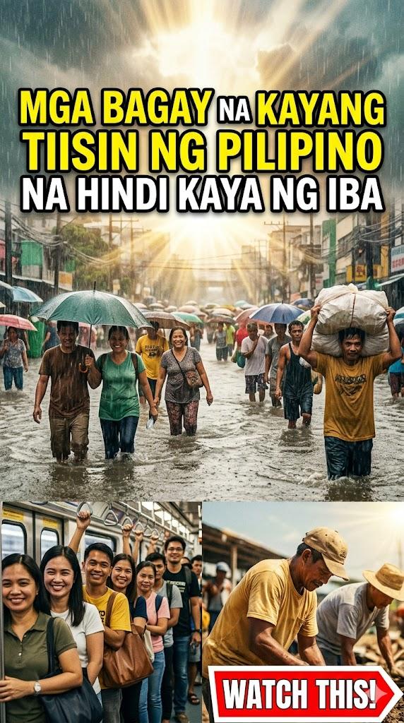 Mga bagay na kayang tiisin ng pilipino na hindi kaya ng iba – AI-generated video on AITube