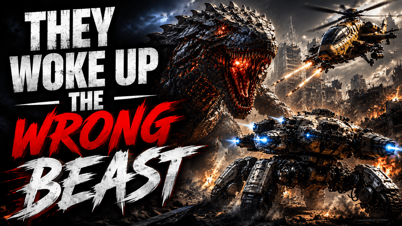 🔥 THEY WOKE UP THE WRONG BEAST | Titan Rex-09 vs Humanity's Last War Machines