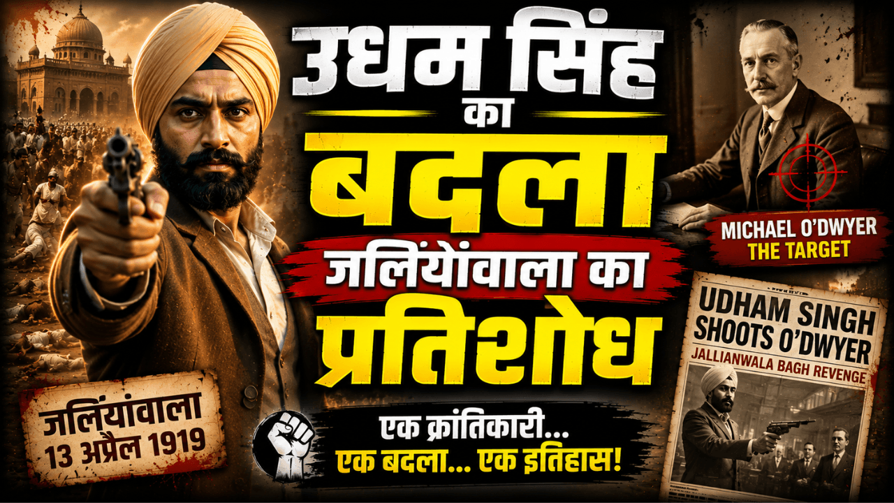 Udham Singh Ne Liya Pratishodh 🔥 | British Raj Ko Di Chunauti
