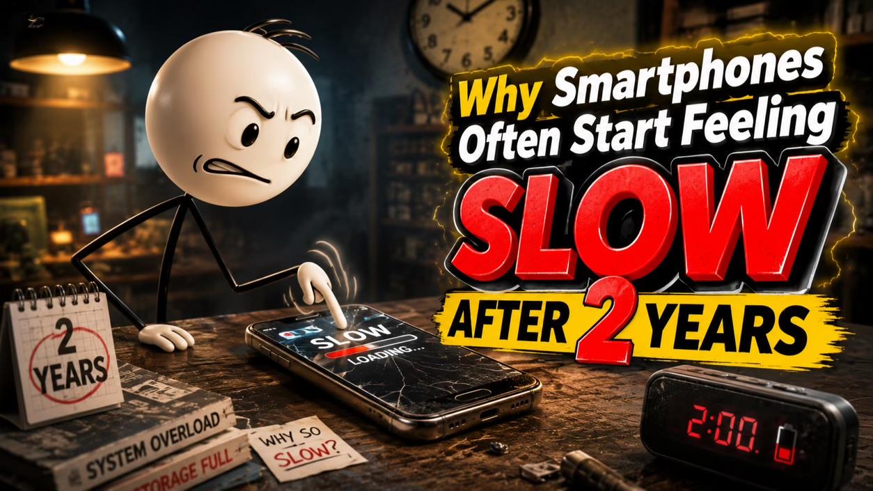 Why do smartphones often become slow after just 2 years? – AI-generated video on AITube