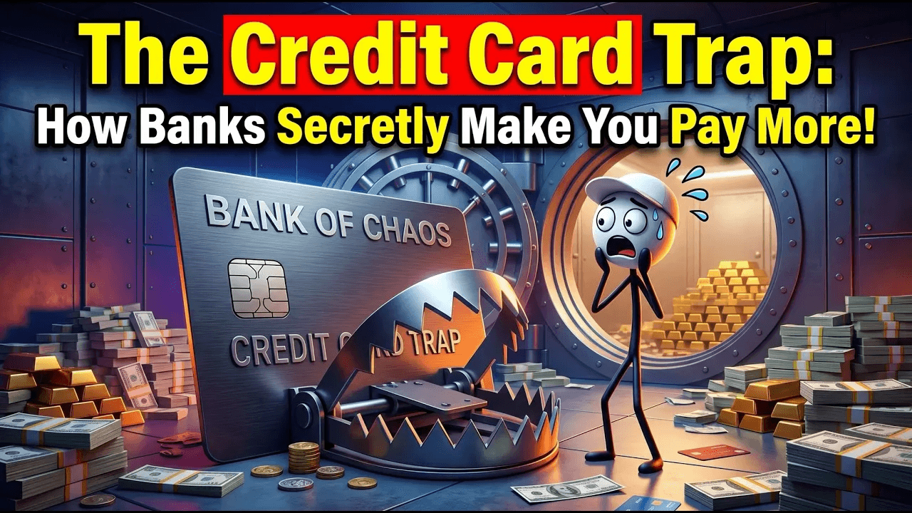 The Credit Card Trap, How Banks Secretly Make You Pay More! 💳 – AI-generated video on AITube