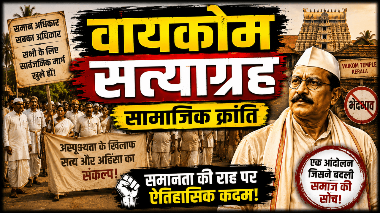 Vaikom Andolan 🇮🇳 | Bharat Ki Sabse Badi Samajik Kranti