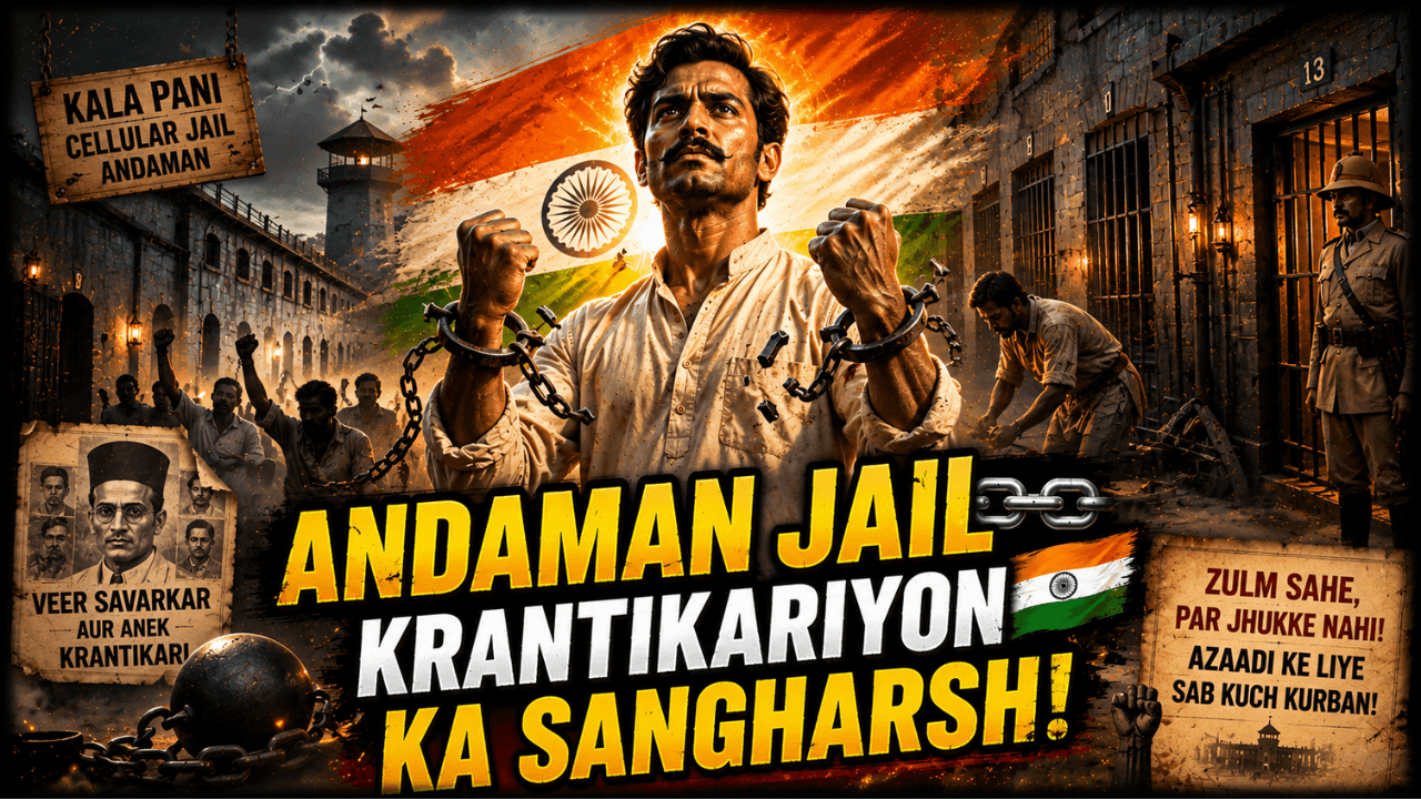Andaman Jail 🇮🇳 | Krantikariyon Ki Dard Bhari Kahani 😢 | Cellular Jail History | #Shorts