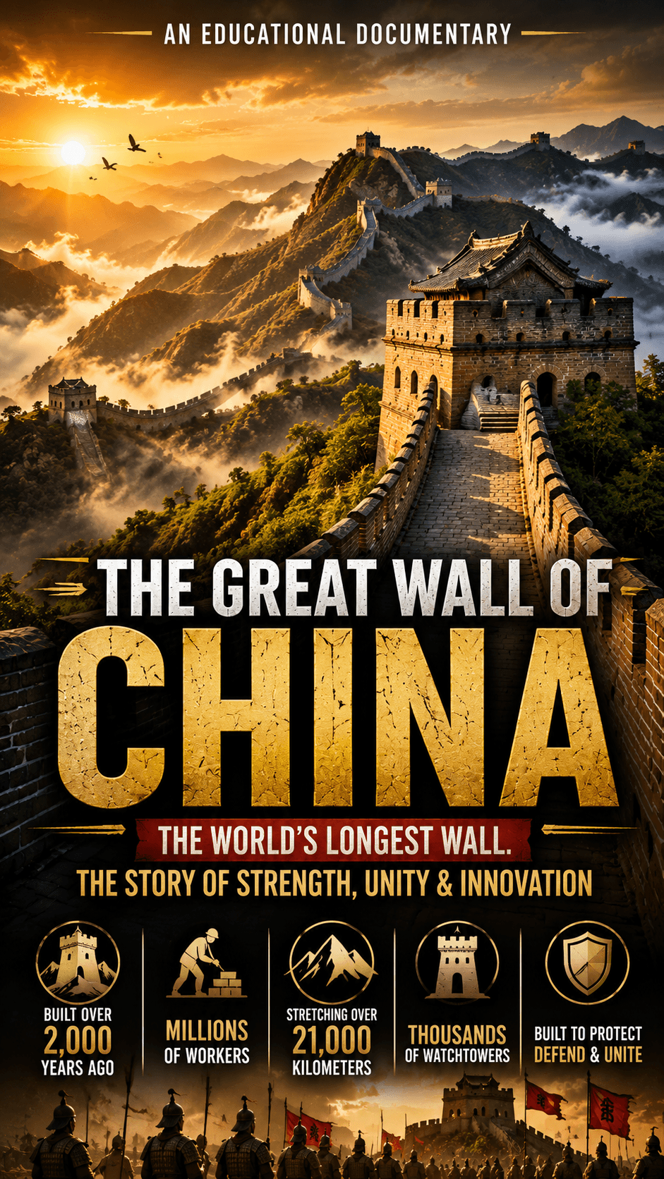 The Great Wall of China | The Story Behind the World's Longest Wall – AI-generated video on AITube