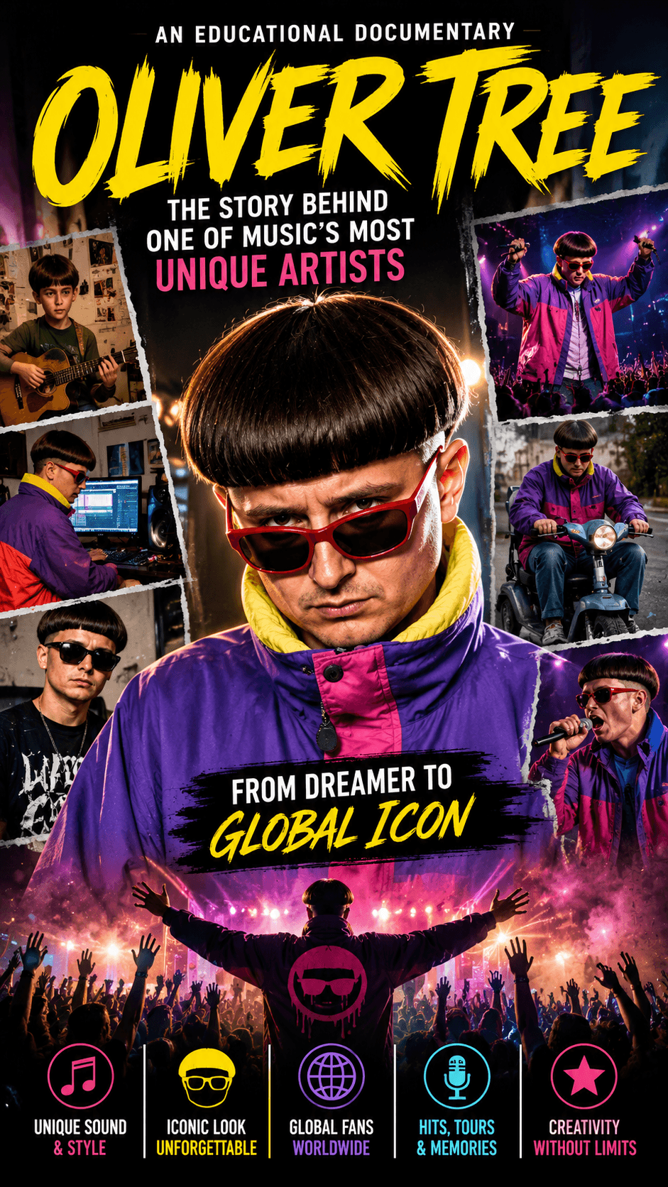 Oliver Tree | The Story Behind One of Music's Most Unique Artists – AI-generated video on AITube