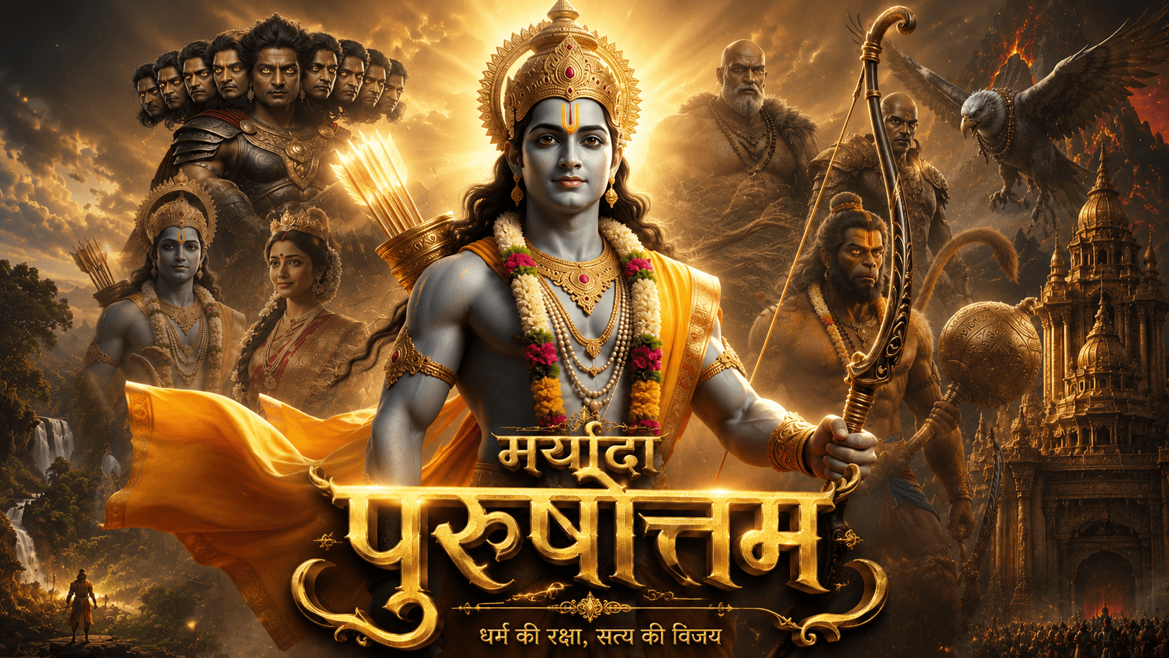 Maryada Purushottam | part1 – AI-generated video on AITube