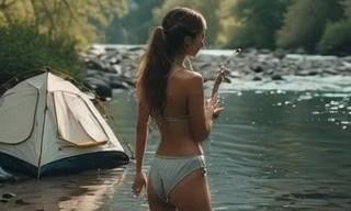 Amelia Enjoys Her Solitude Through Solo Camping – AI-generated video on AITube