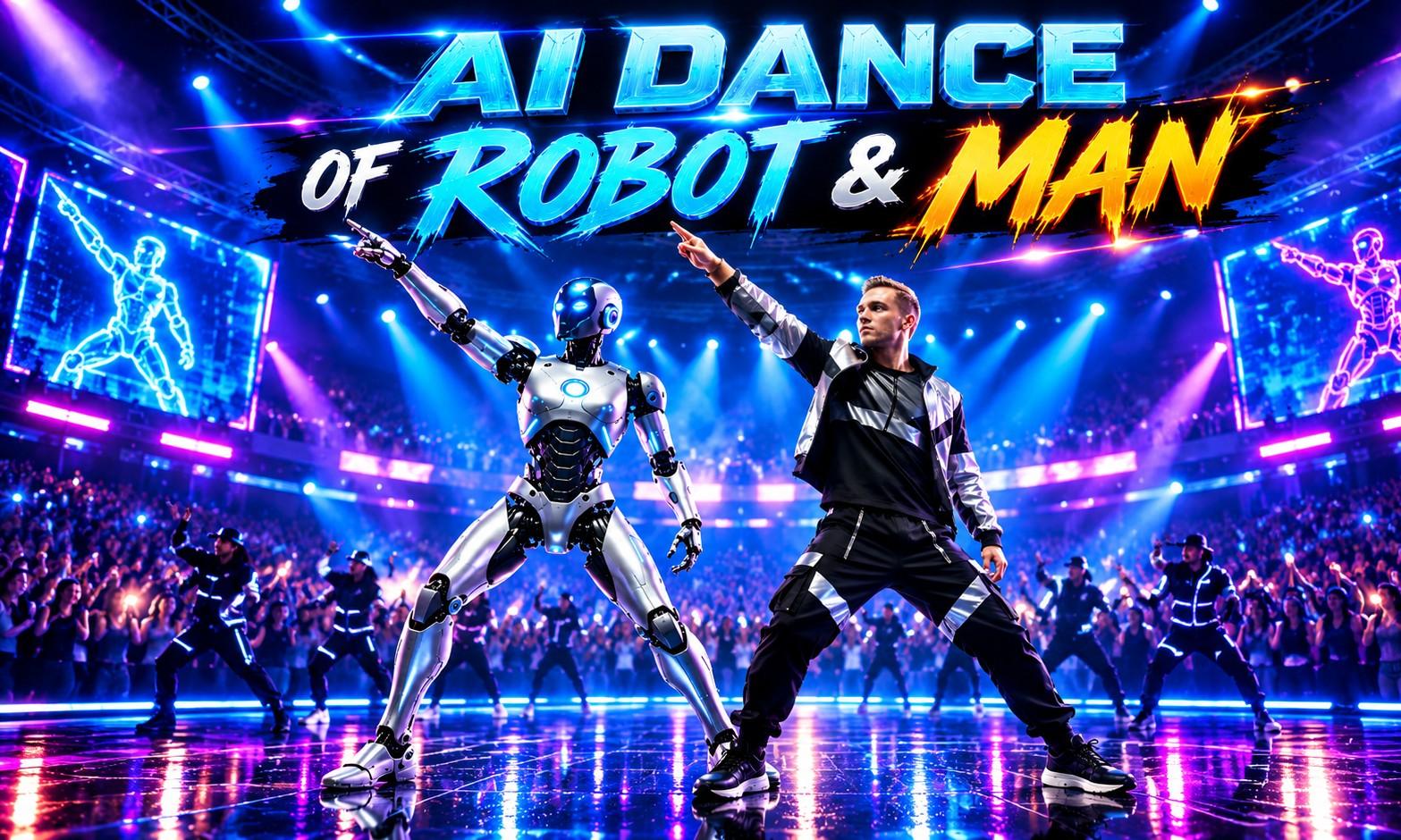 Humans vs AI Robots 🤖🔥 The Future of Dance Is Here! – AI-generated video on AITube