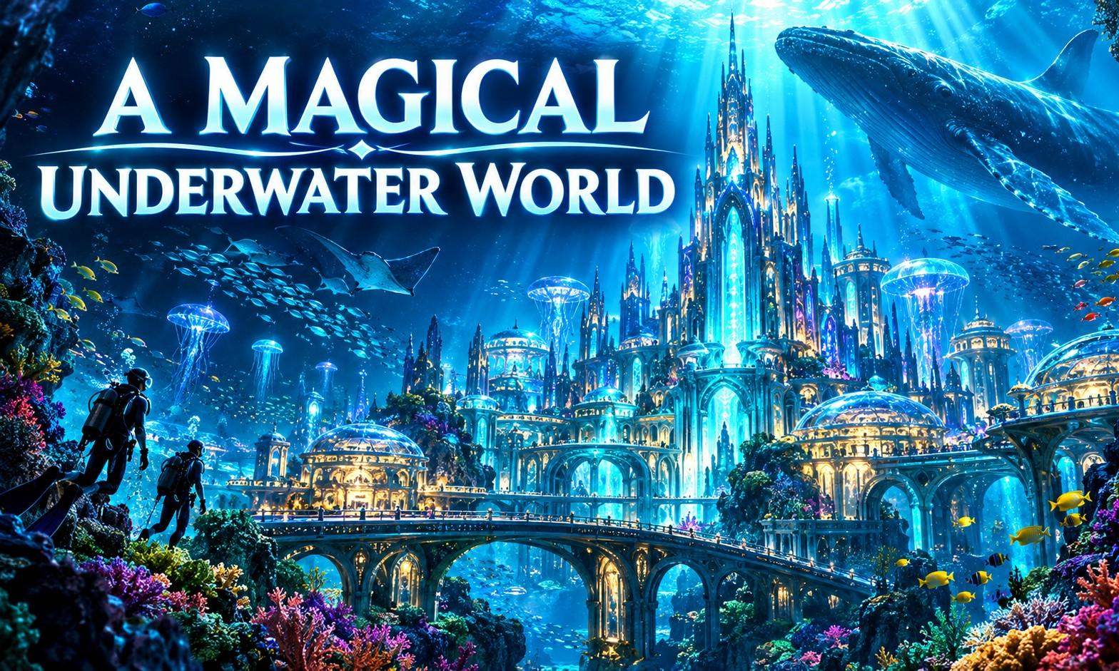 A Magical Underwater World 🌊✨ | AI Fantasy Ocean | AI Generated Video – AI-generated video on AITube