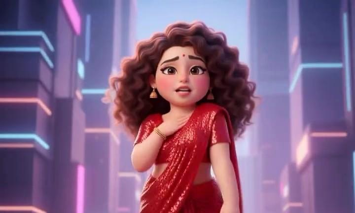 Beautiful girl dance animation #14