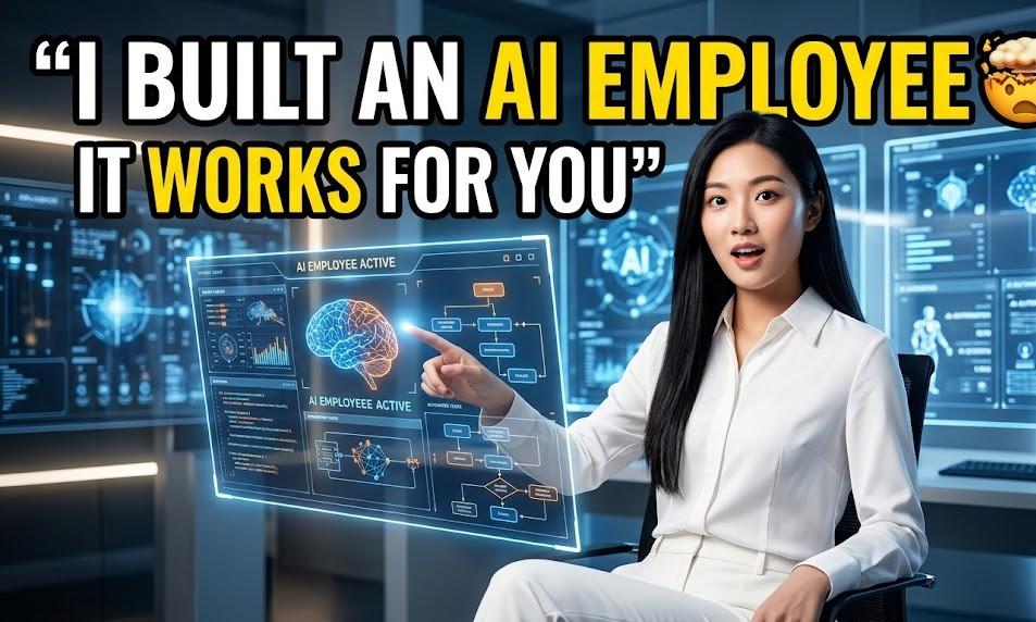 I Built an AI Employee 🤯 – AI-generated video on AITube