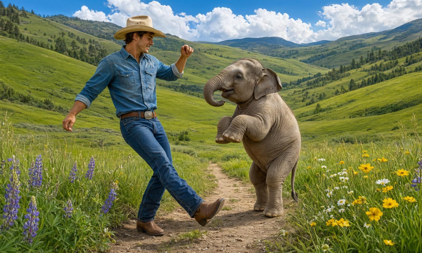 BABY ELEPHANT WALK || Country Music style New Song! – AI-generated video on AITube