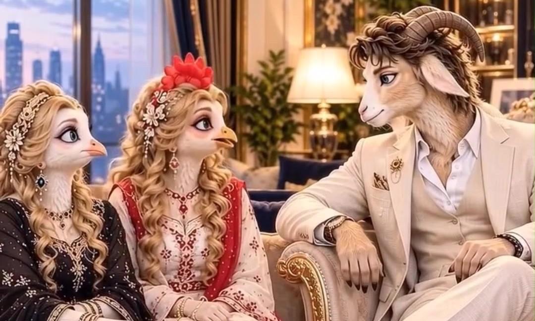 Goat 🐐 marriage ceremony 🎑 arrangements – AI-generated video on AITube