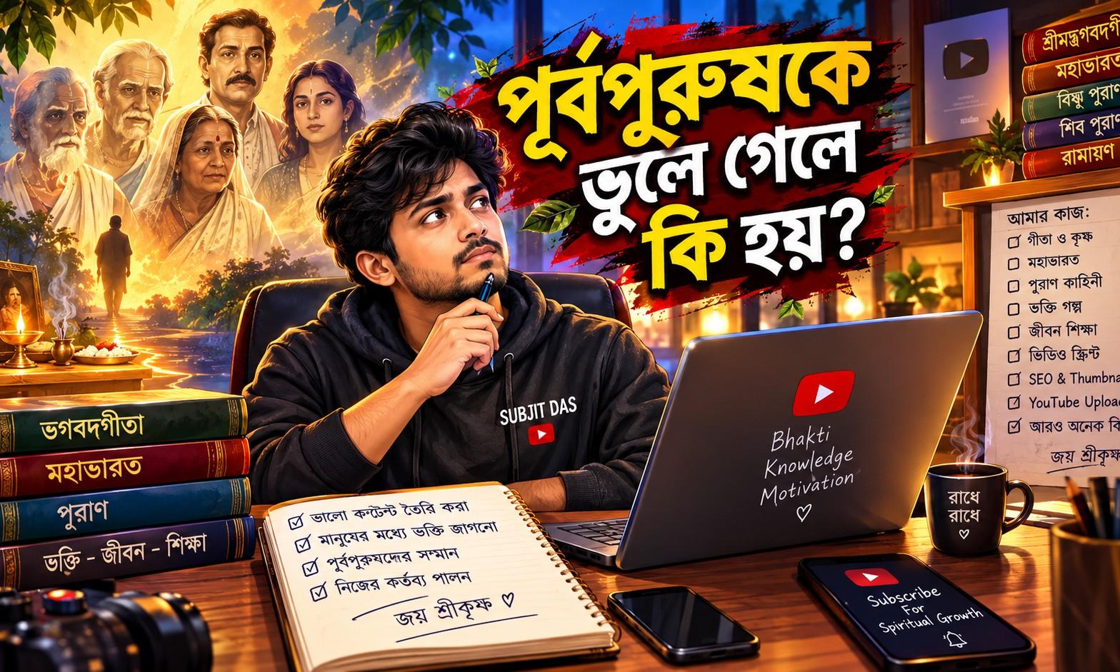 পূর্বপুরুষকে ভুলে যাবেন না! কী বলে গরুড় পুরাণ? | পিতৃঋণের রহস্য| | San – AI-generated video on AITube