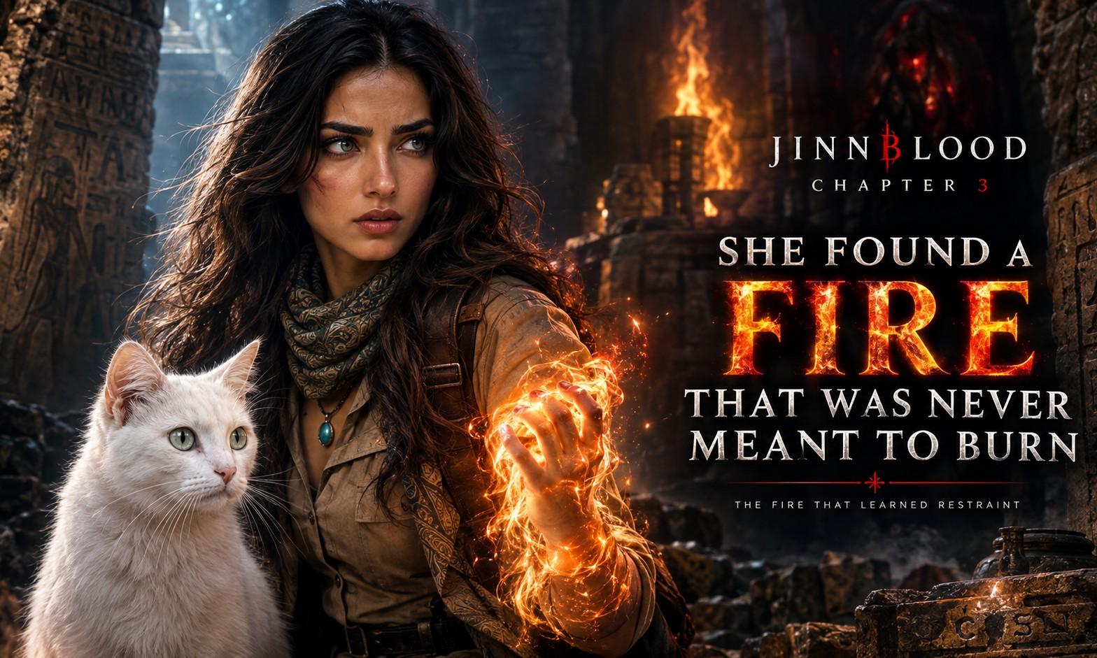 🔥She Found a Fire That Was Never Meant to Burn | JINNBLOOD — Chapter 3🔥 – AI-generated video on AITube
