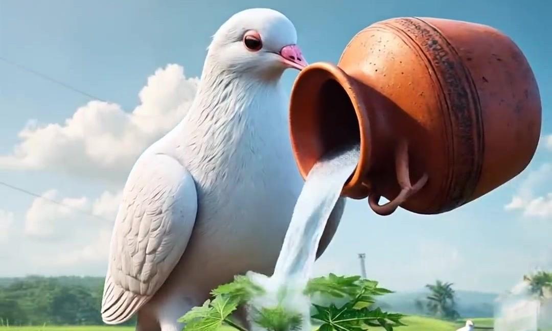 The Sad Tale of a Pigeon's Papaya Tree on the Railway – AI-generated video on AITube