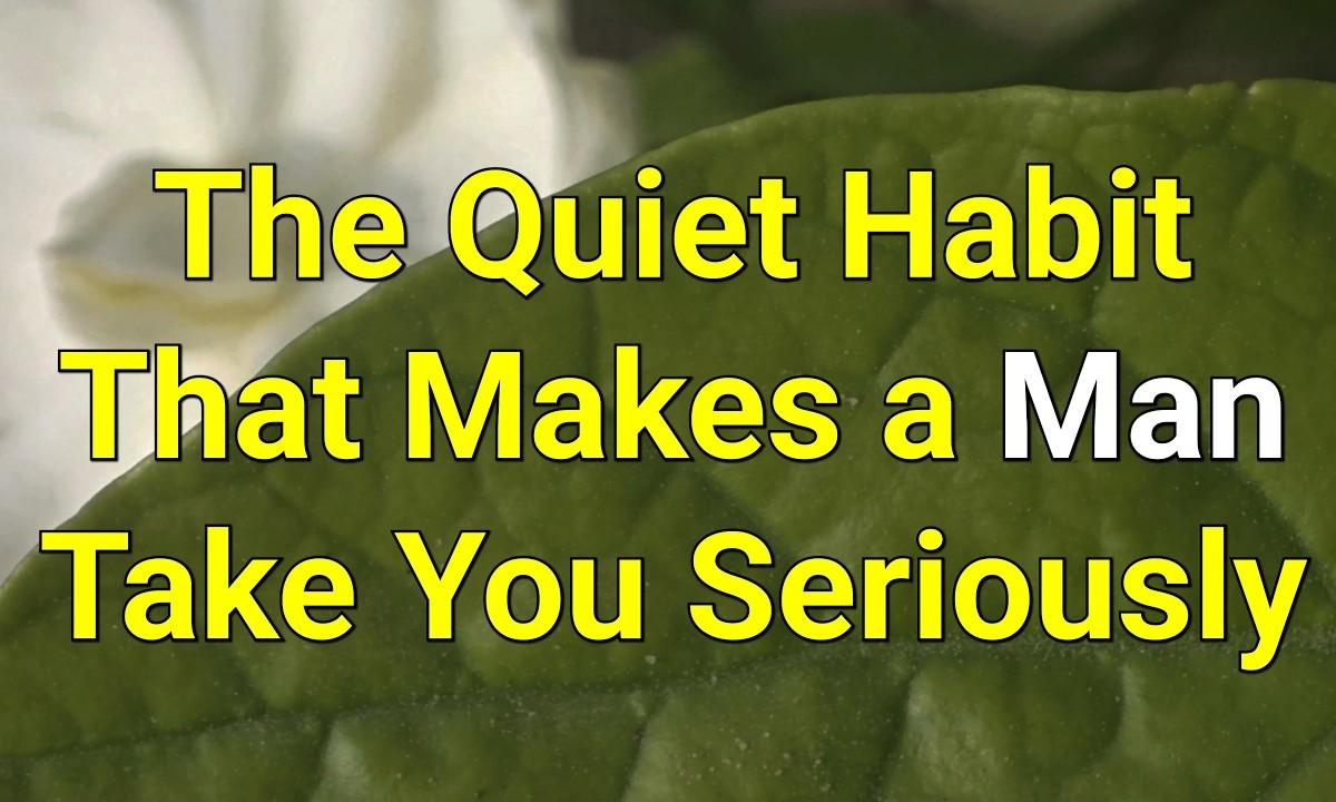  The Quiet Habit That Makes a Man Take You Seriously...| Psychology Amazing Facts – AI-generated video on AITube