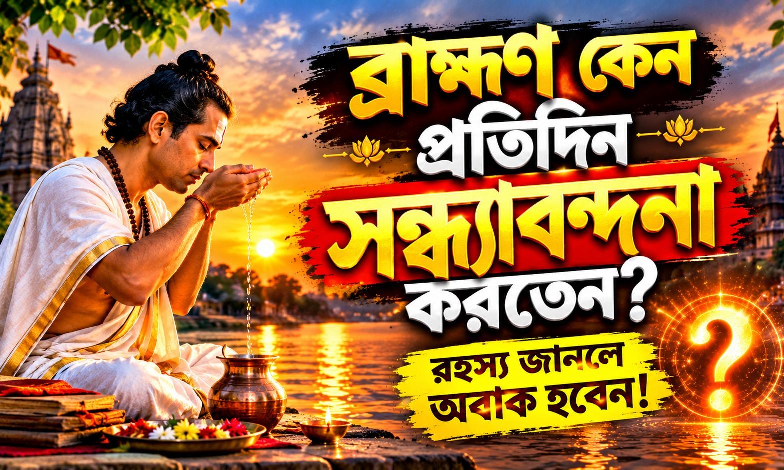 ব্রাহ্মণ কেন প্রতিদিন সন্ধ্যাবন্দনা করতেন? | রহস্য জানলে অবাক হবেন! – AI-generated video on AITube